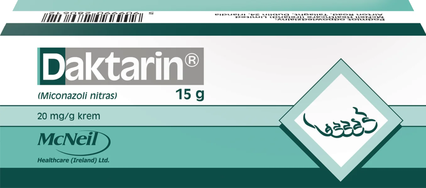 Daktarin 20 mg/g, krem, 15 g