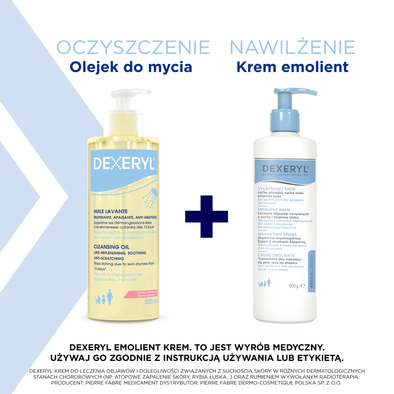 Dexeryl krem emolientowy, 500 g