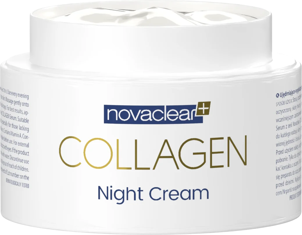 Novaclear Collagen ujędrniająco-wygładzający krem na noc, 50 ml