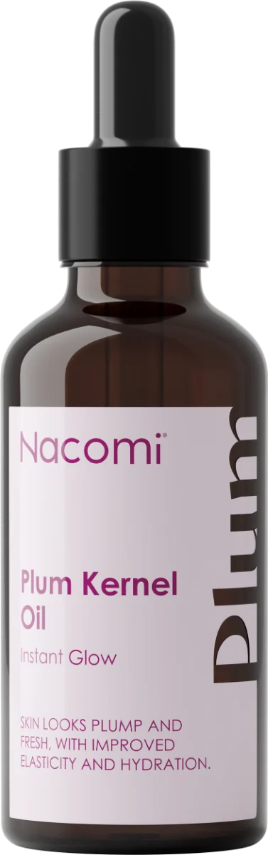 Nacomi Plum Kernel Oil olej z pestek śliwki z pipetą, 50 ml