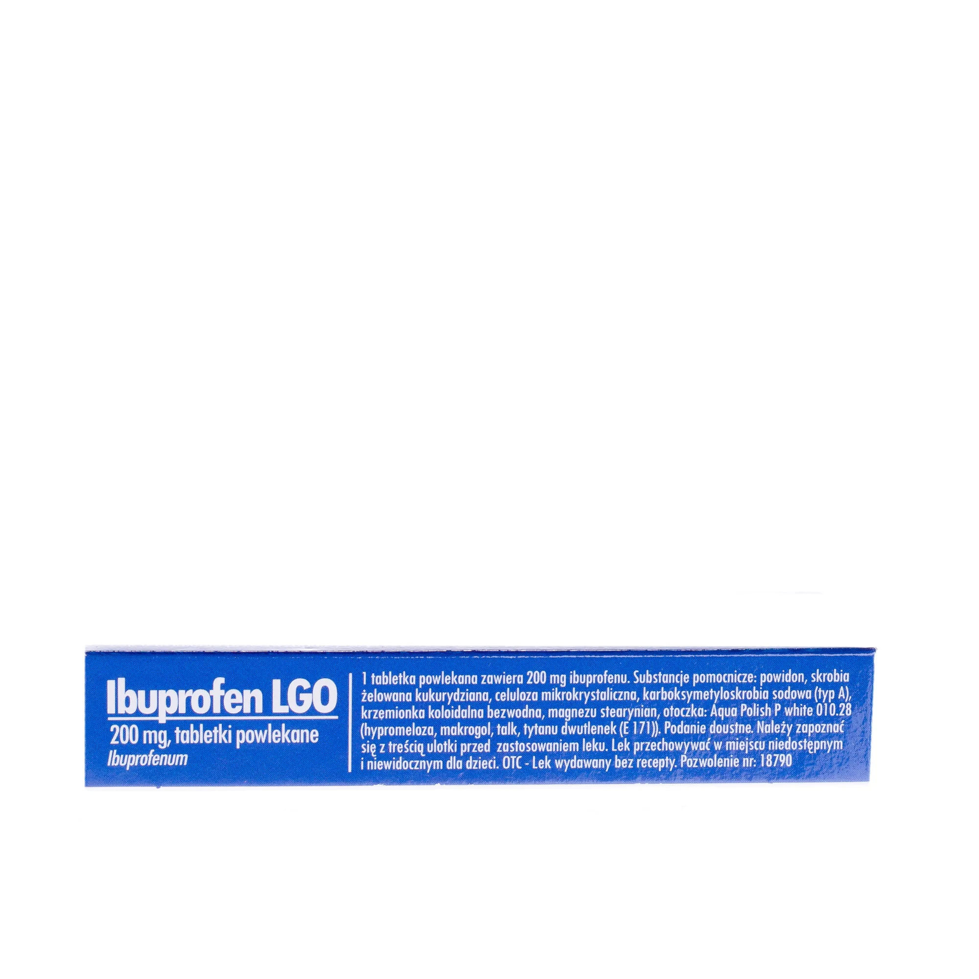 Ibuprofen LGO 200 mg 20 tabletek powlekanych