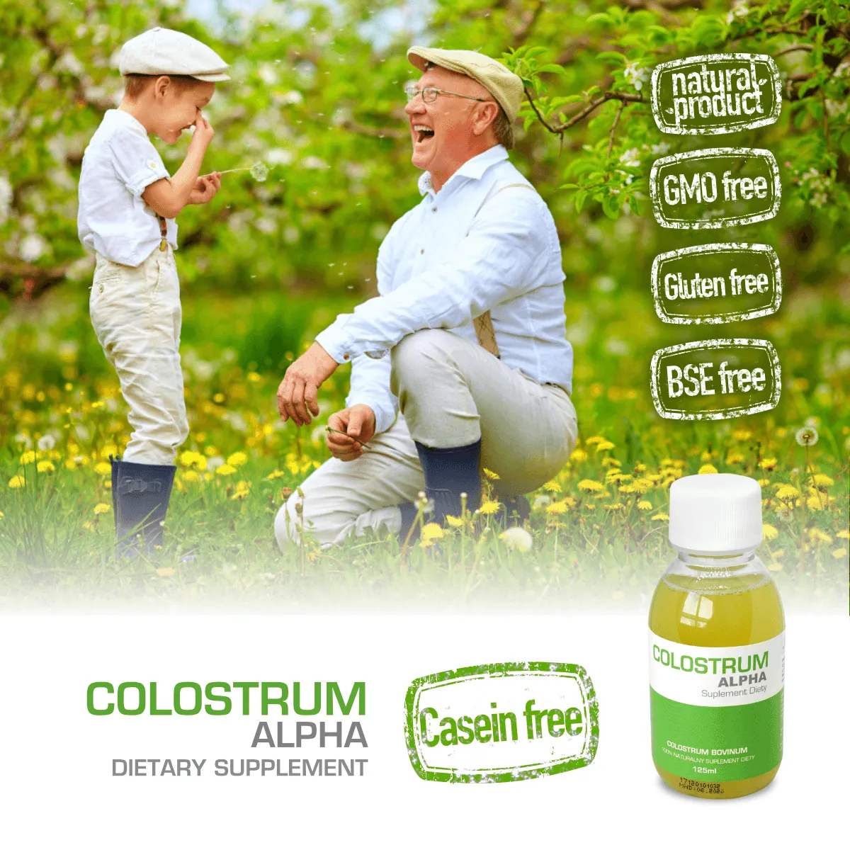 Colostrum Alpha, suplement diety, 125ml