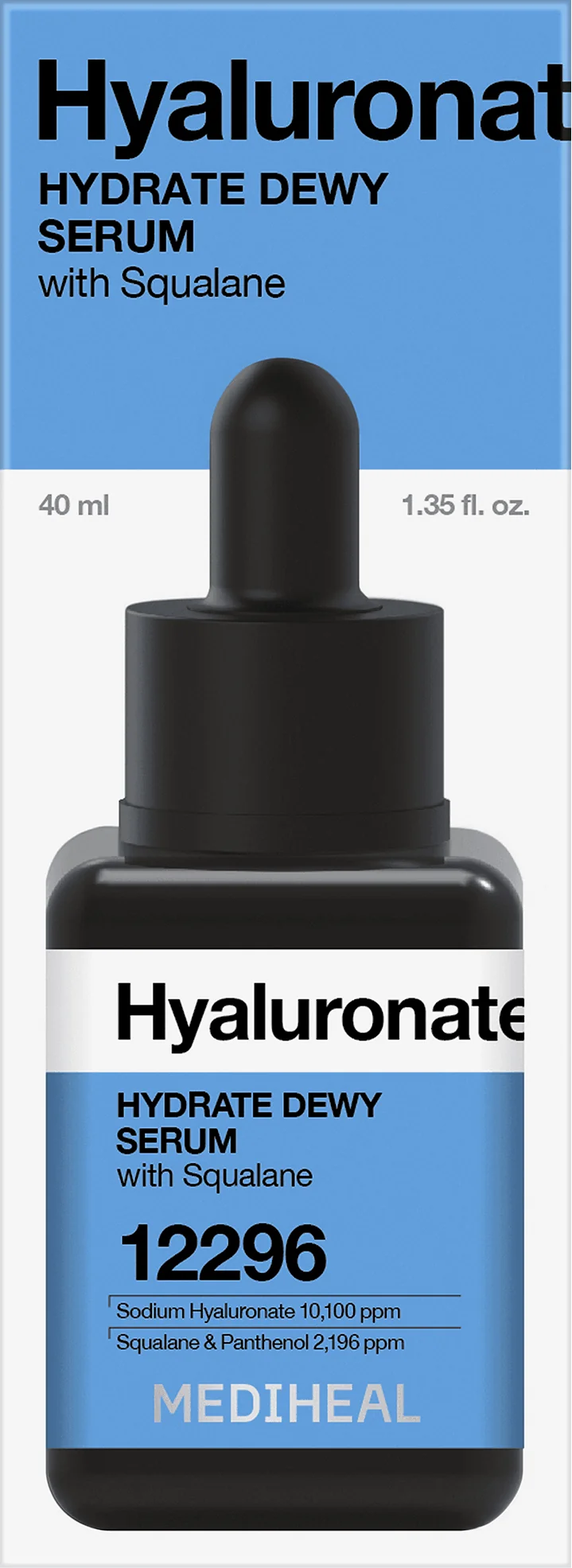 Mediheal Hyaluronate Hydrate Dewy Serum nawilżające serum do twarzy, 40 ml