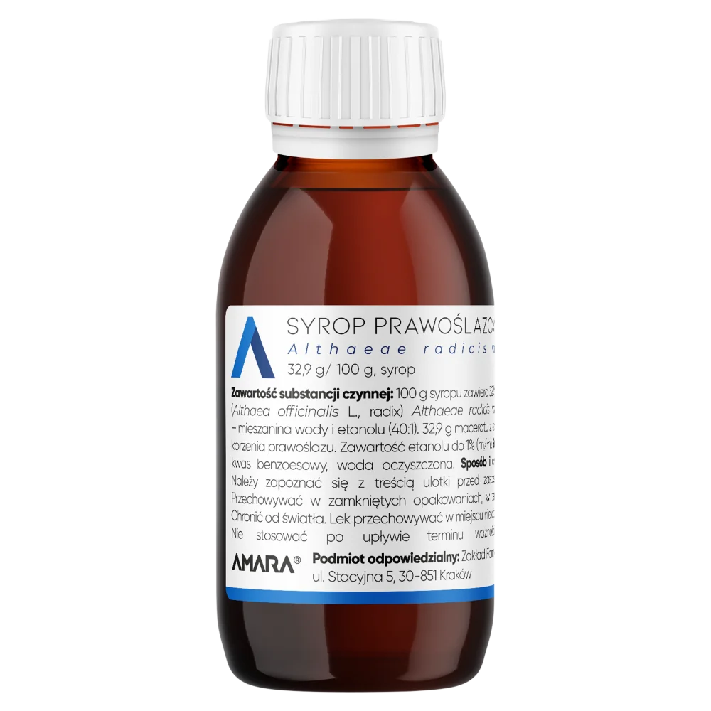 Amara syrop prawoślazowy, 125 g