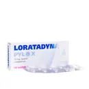 Loratadyna Pylox, 10 mg, 10 tabletek