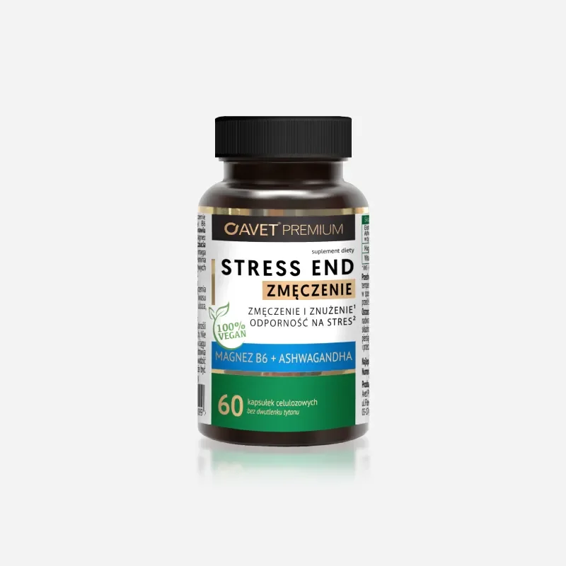 Avet Premium Stress End Zmęczenie 60 kapsułek