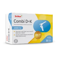 Combi D+K Dr.Max, suplement diety, 30 kapsułek