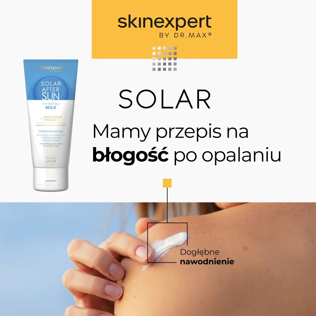 Skinexpert by Dr. Max® Solar After Sun mleczko po opalaniu, 200 ml