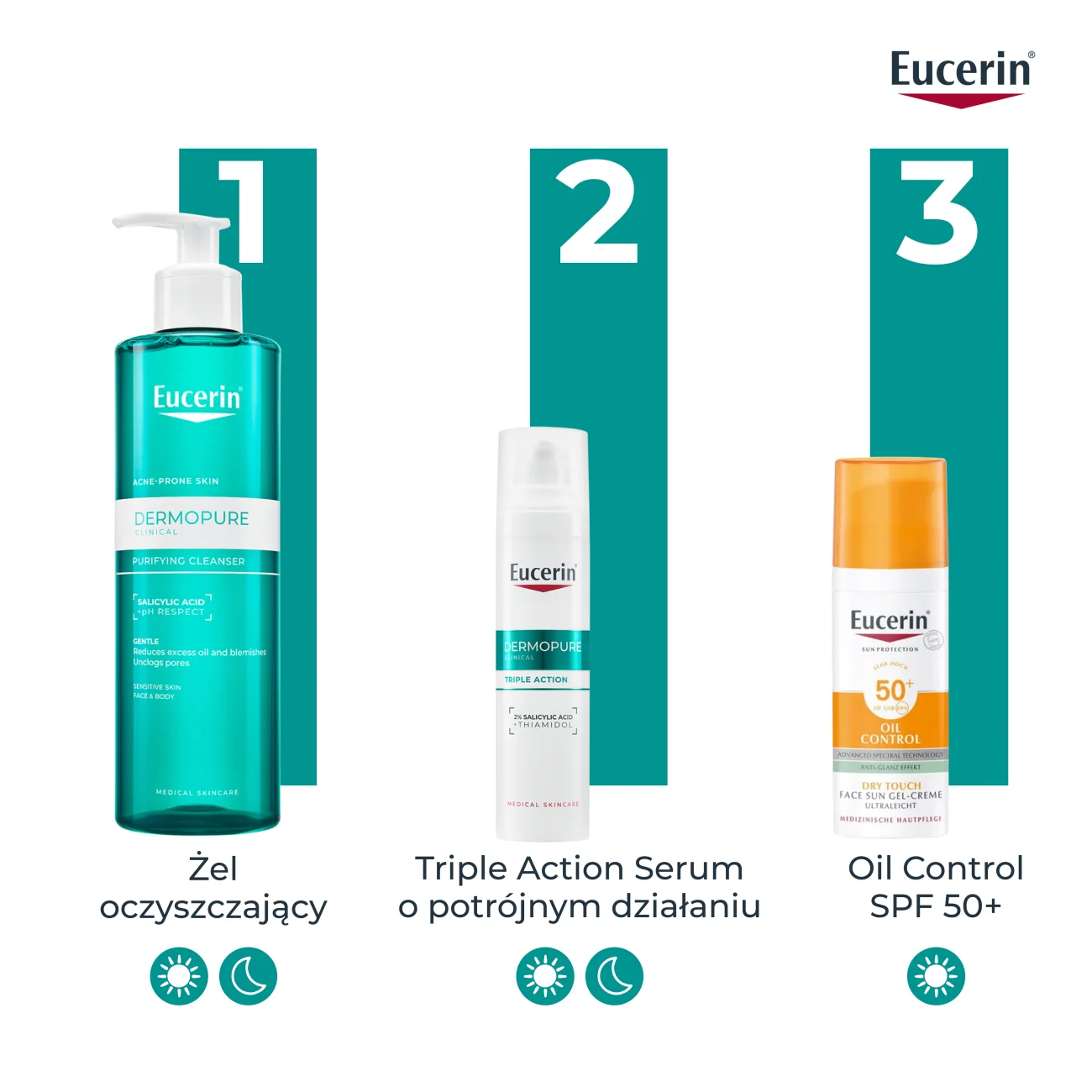 Eucerin DermoPure Clinical serum o potrójnym działaniu, 40 ml