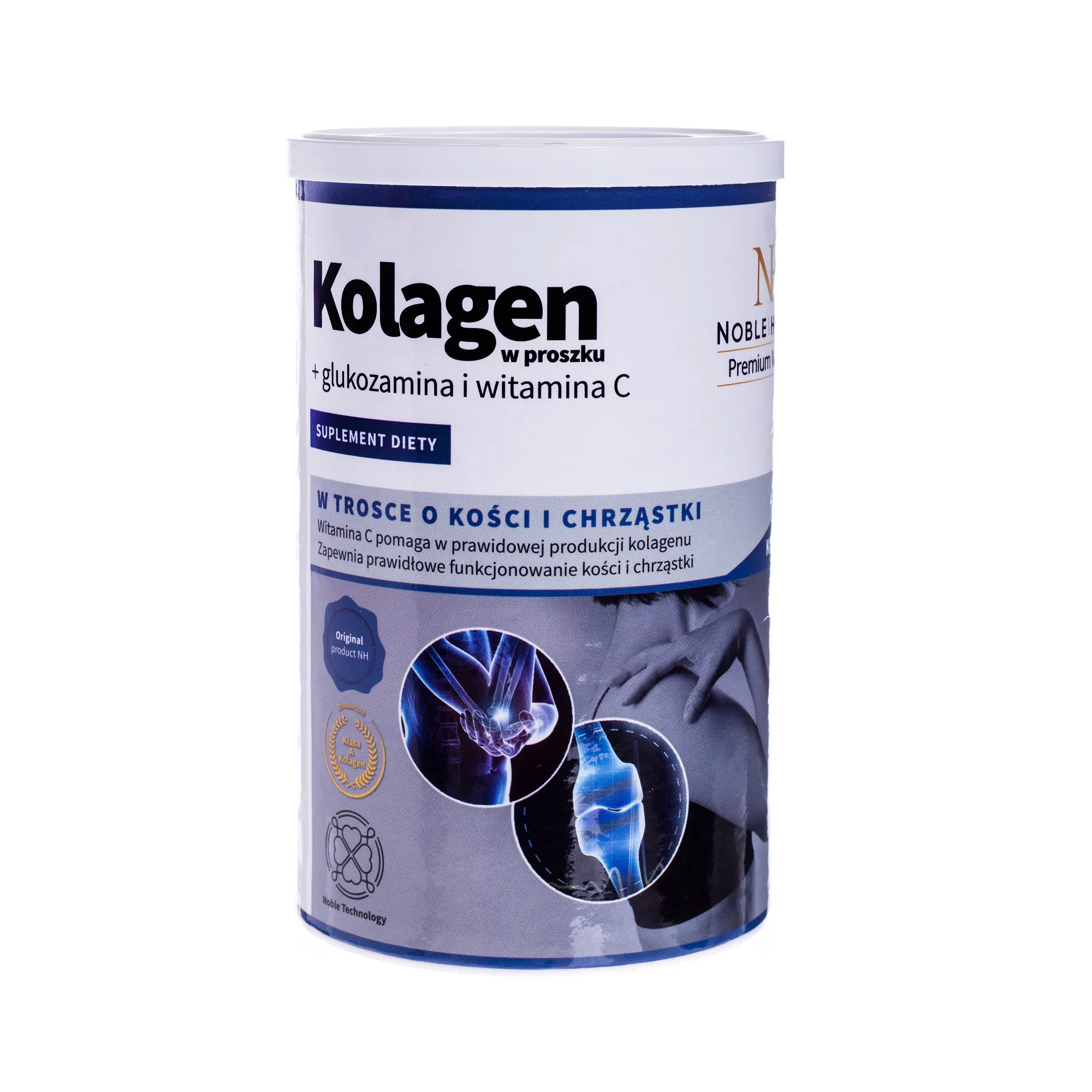 Kolagen + witamina C + glukozamina w proszku, suplement diety, 100 g 