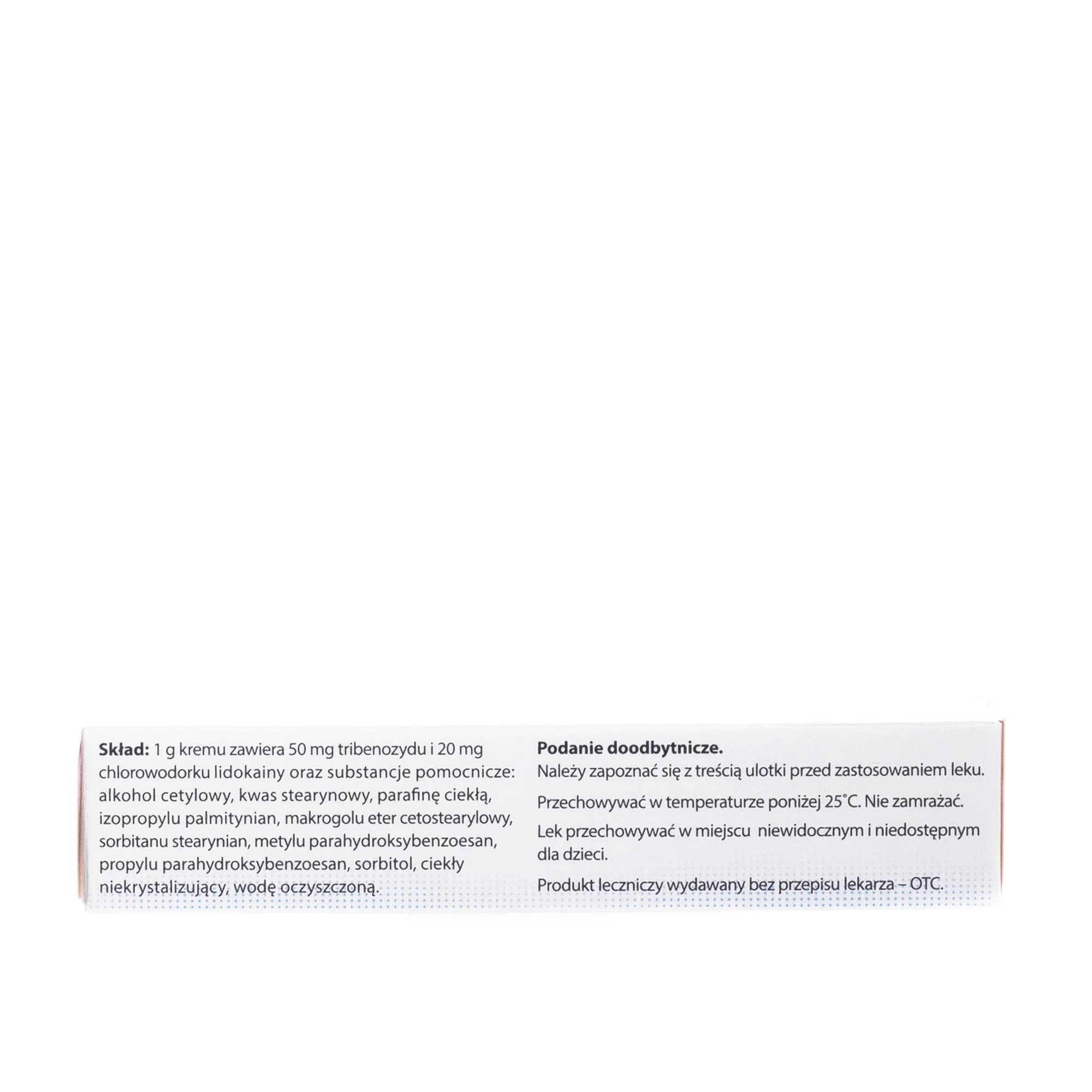 Procto-Hemolan 50 mg + 20 mg/g, krem doodbytniczy, 20 g