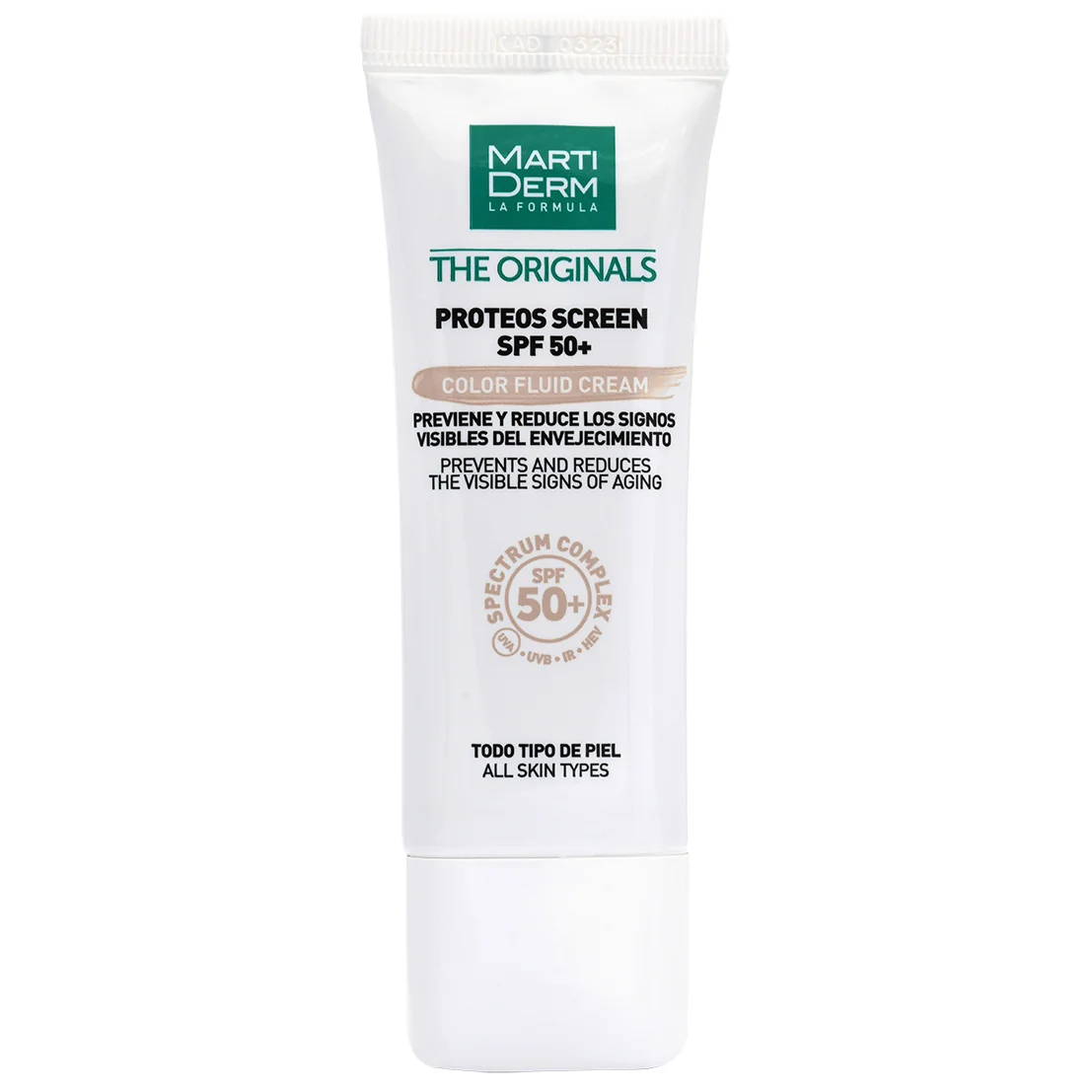 Martiderm The Originals Proteos Screen SPF50 + Color Fluid fluid ochronny, 40ml
