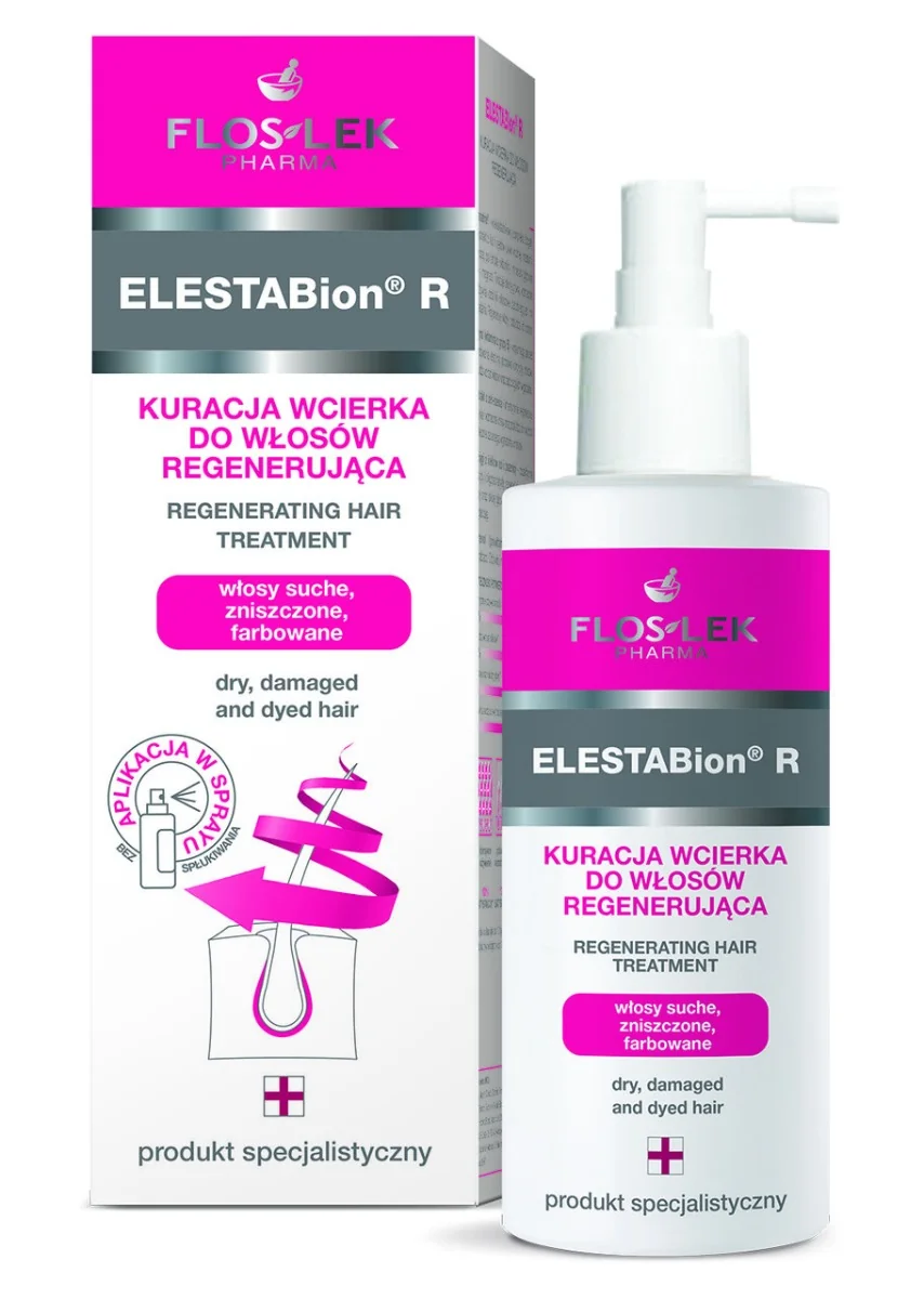 Floslek Elestabion R regenerująca wcierka do włosów, 100 ml