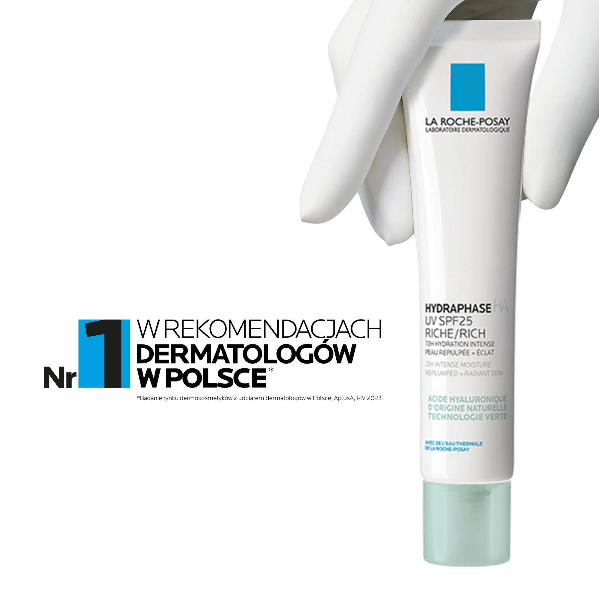 La Roche-Posay Hydraphase HA UV SPF 25 Rich krem nawilżający 40 ml
