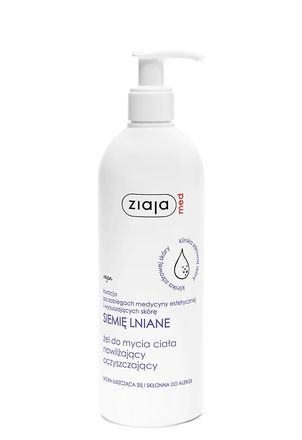Med Siemię Lniane żel do mycia ciała, 400 ml