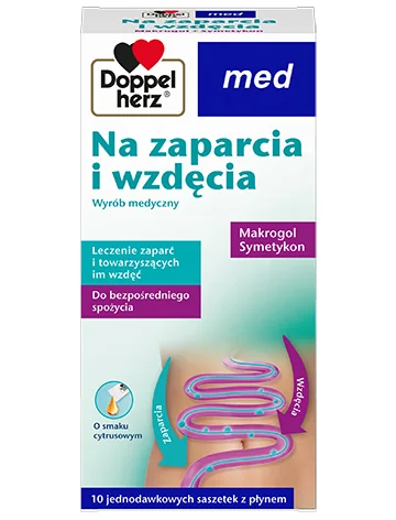 Doppelherz Med Na Zaparcia i Wzdęcia 10 saszetek