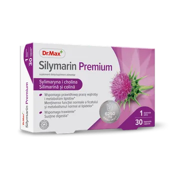 Silymarin Premium Dr.Max, suplement diety, 30 kapsułek 