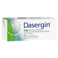 Dasergin, 5 mg, 10 tabletki powlekanych