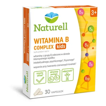 Naturell Witamina B Complex Kids, 30 kaps. 