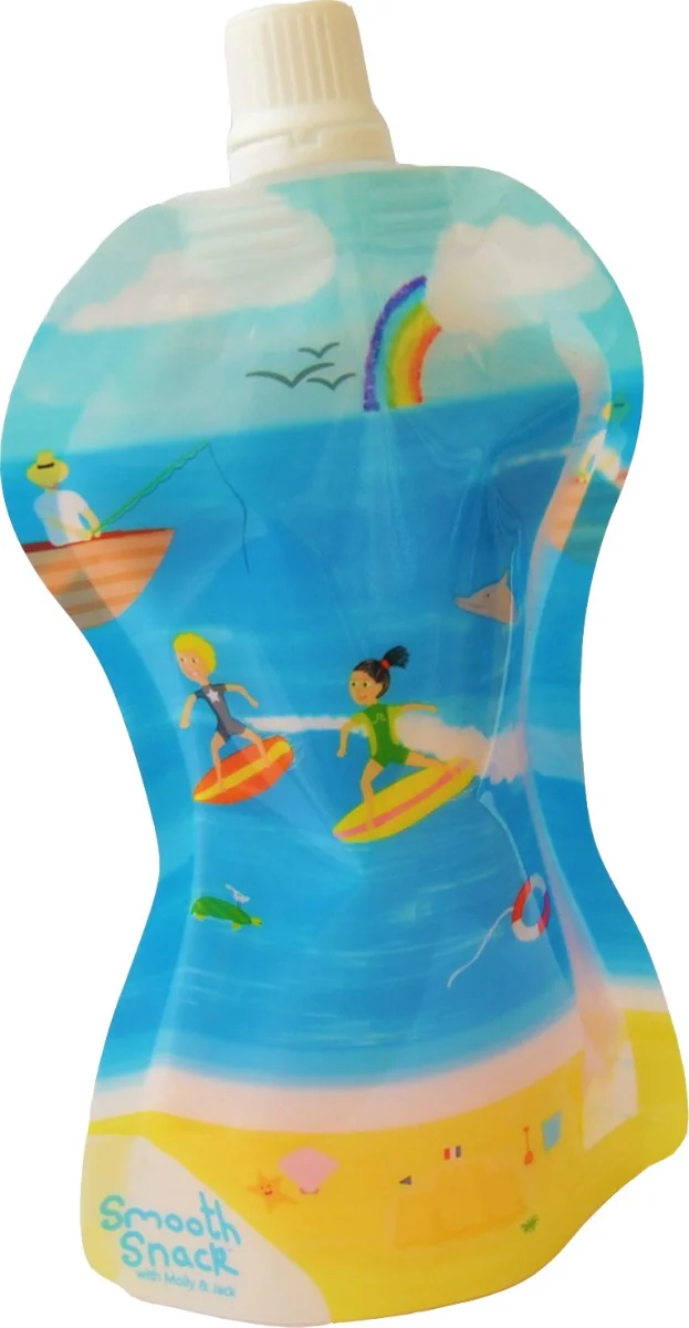 Fill`n Squeeze saszetki zapasowe Plaża na domowe musy i koktajle, 10 szt.