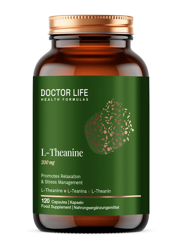Doctor Life L-Teanine 200mg 120 kapsułek