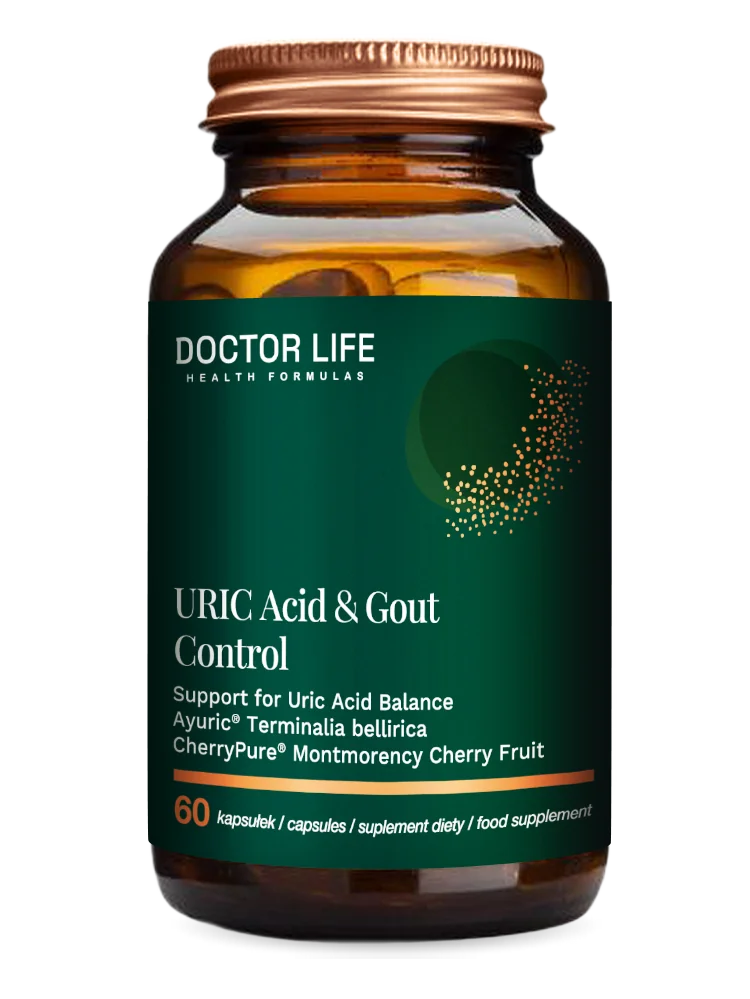 Doctor Life URIC Acid & Gout Control 60 kapsułek