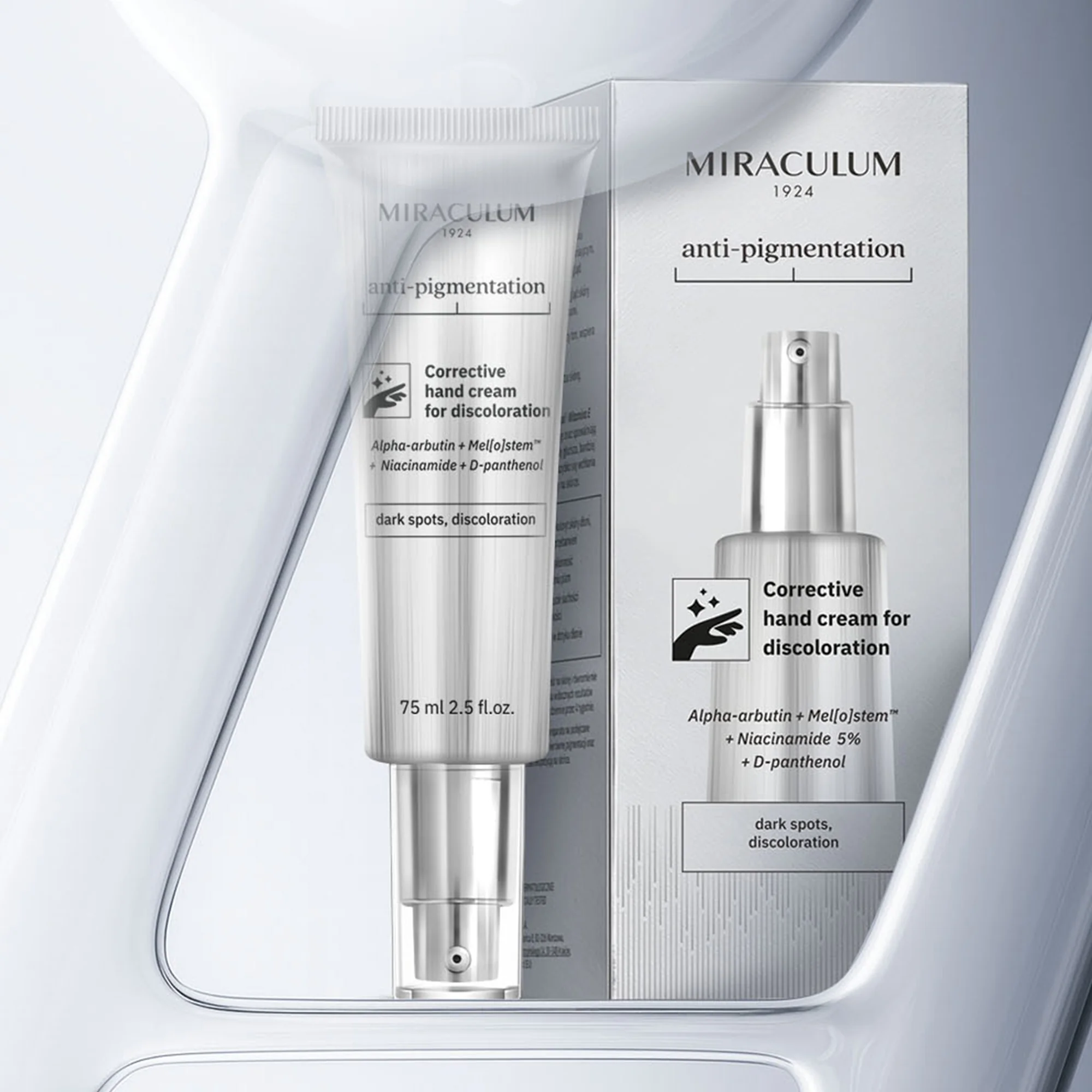 Miraculum Anti-Pigmentation krem do rąk korygujący przebarwienia, 75 ml