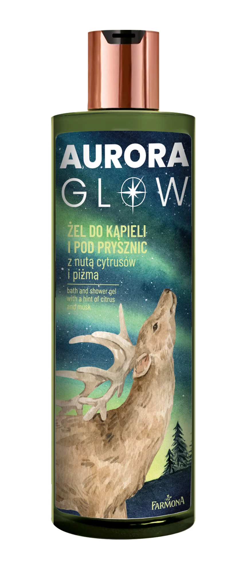 Farmona Aurora Glow żel do kąpieli i pod prysznic, 400 ml
