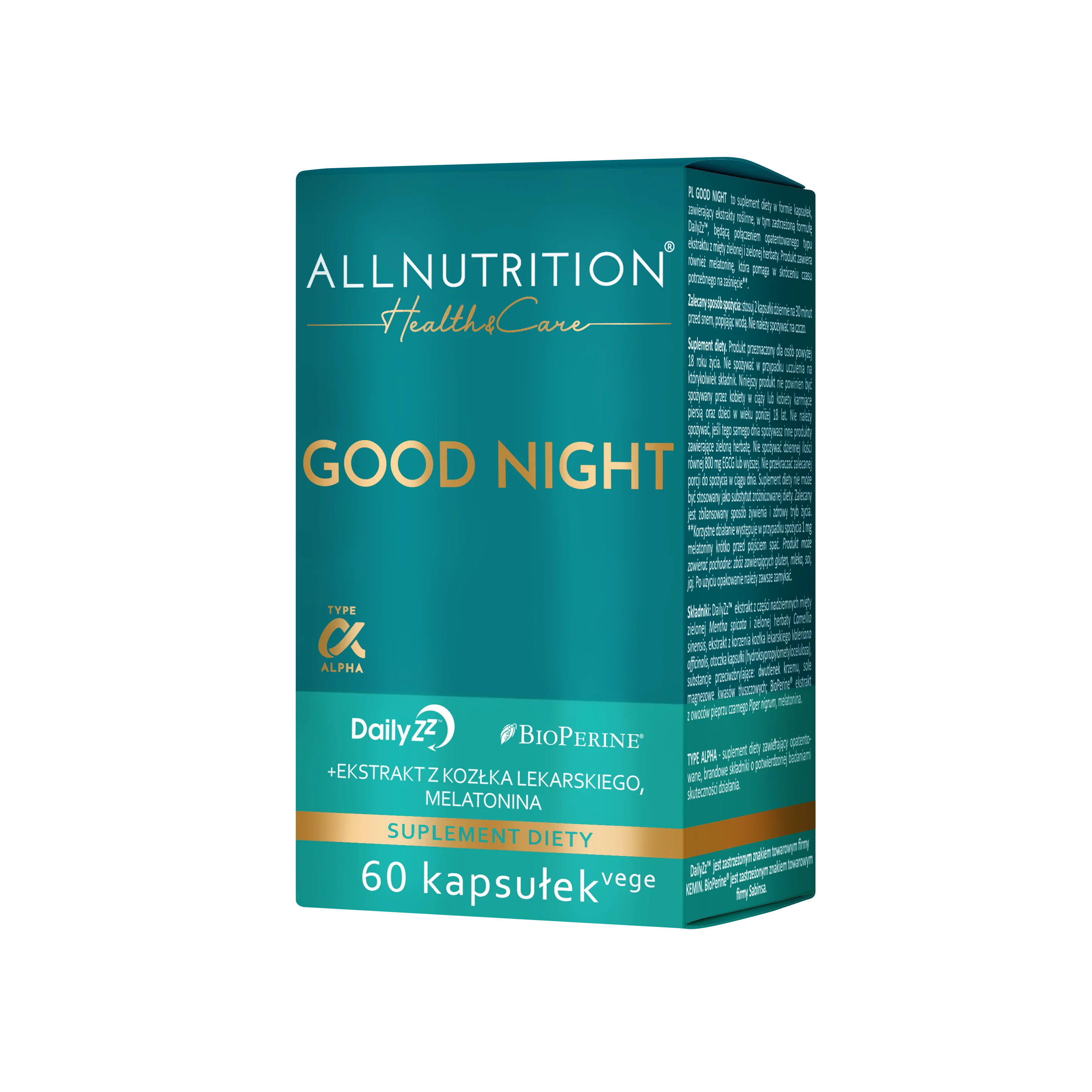Allnutrition Health & Care Good Night 60 kapsułek