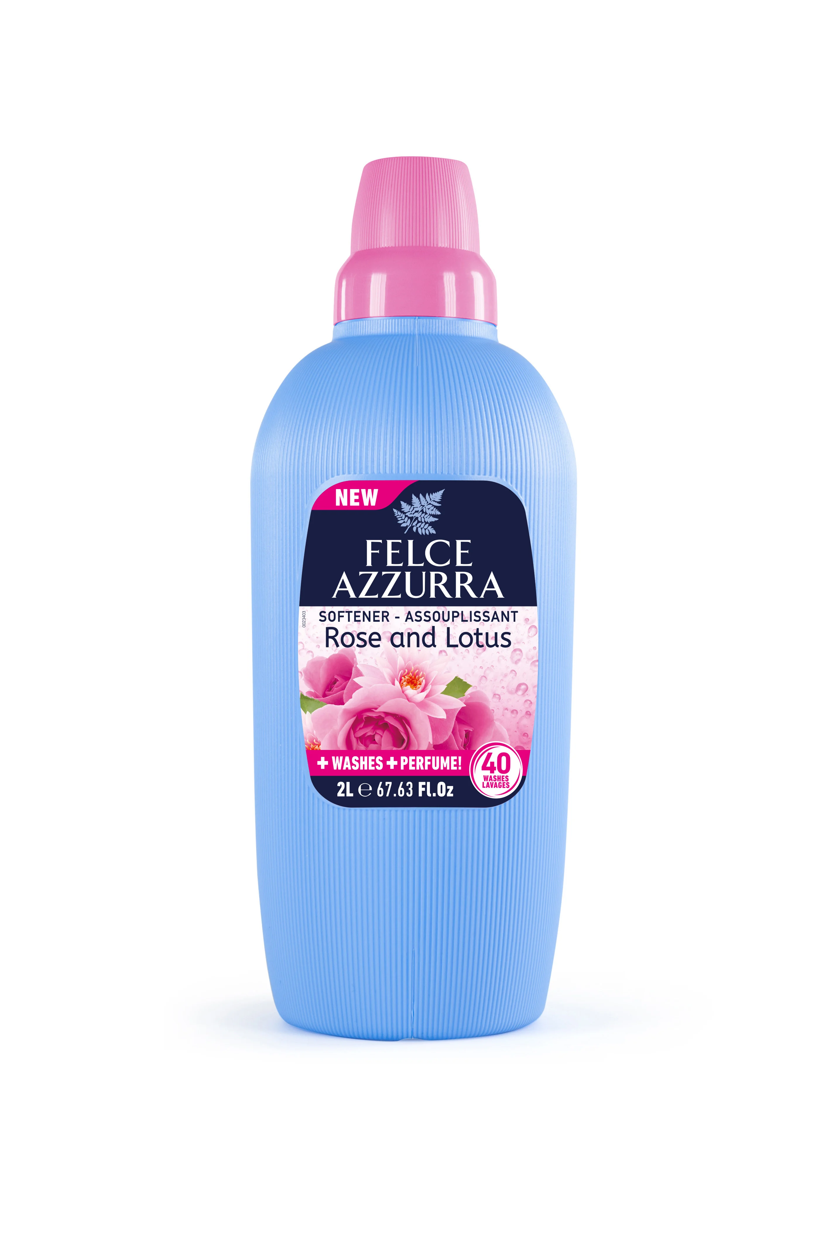 Felce Azzurra Rose & Lotus płyn do płukania 2 l, 40 prań