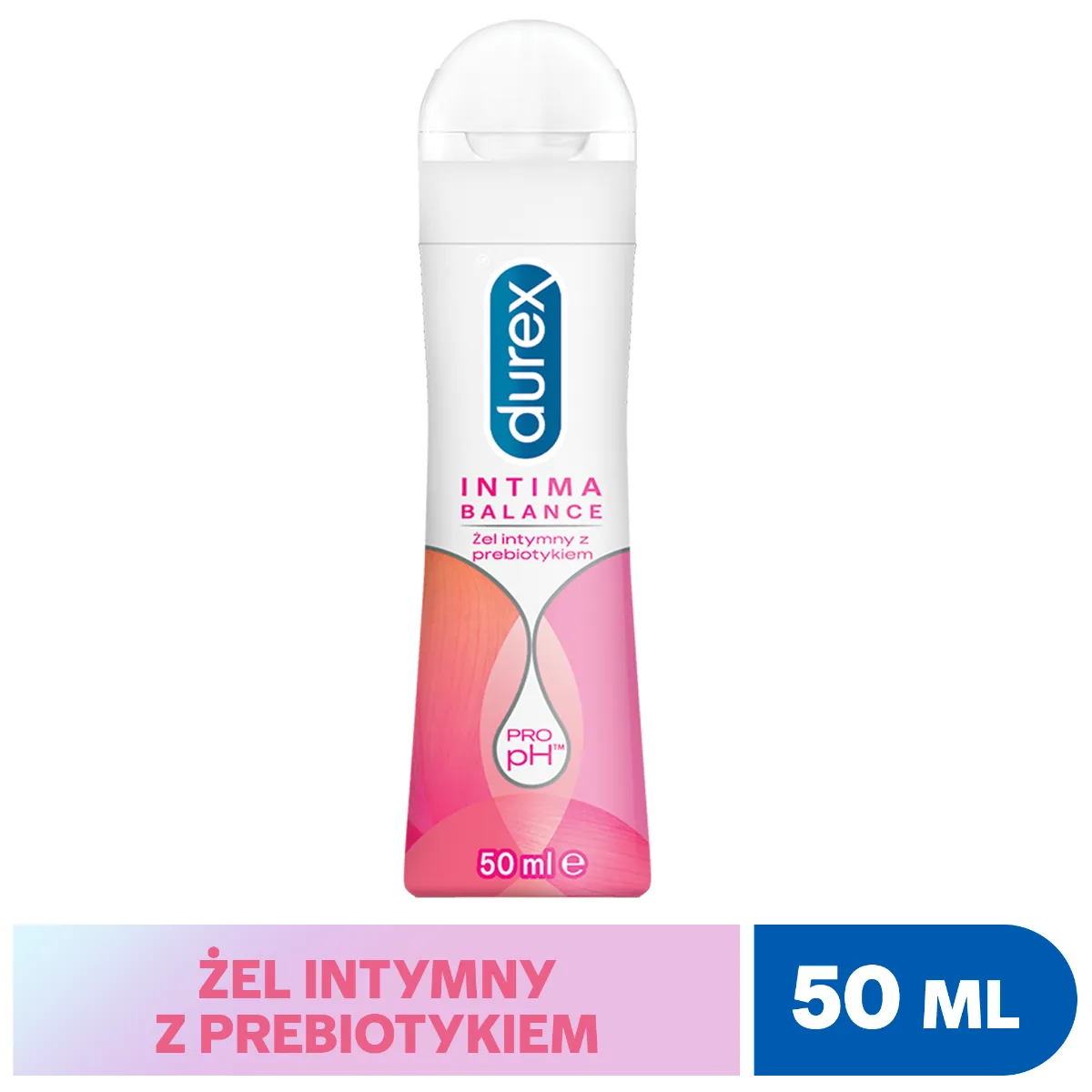 Durex Intima Balance, żel intymny z prebiotykiem, 50 ml