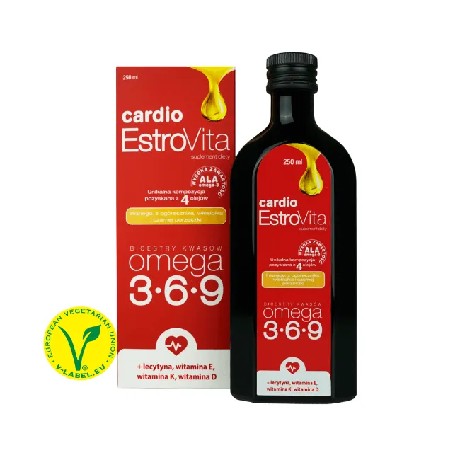 EstroVita Cardio, suplement diety, 250 ml