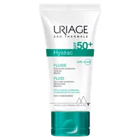 Uriage Hyseac, fluid przeciwsłoneczny do skóry trądzikowej, SPF 50, 50 ml