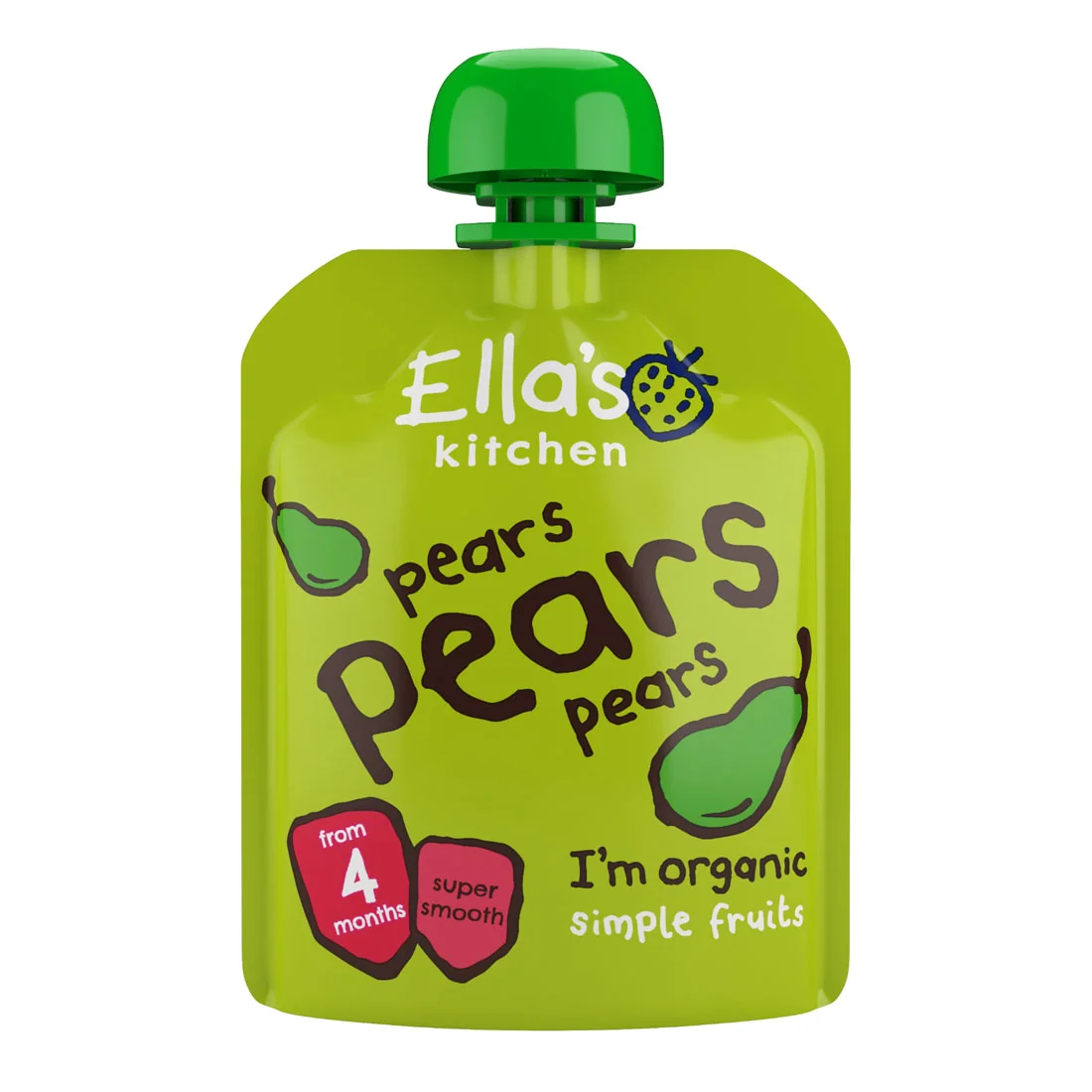 Ella's Kitchen BIO gruszkowa przekąska, 70 g