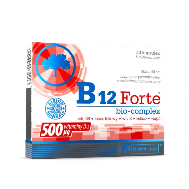 Olimp B12 Forte Bio-Complex suplement diety, 30 kapsułek