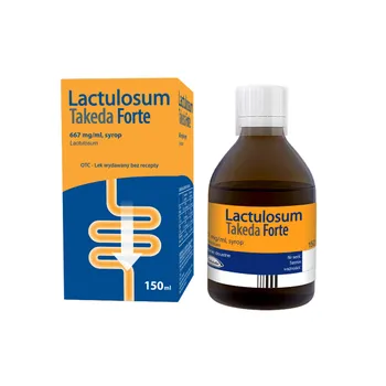 Lactulosum Takeda Forte, syrop, 150 ml 