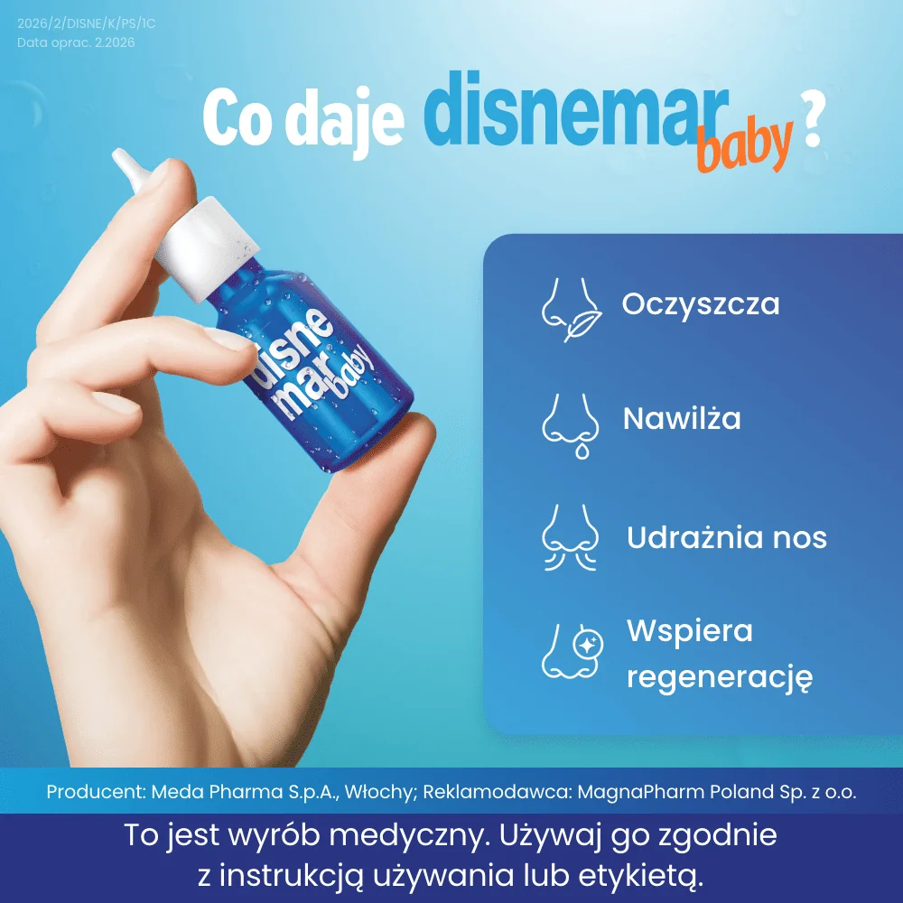 Disnemar baby woda morska dla dzieci, 25 ml