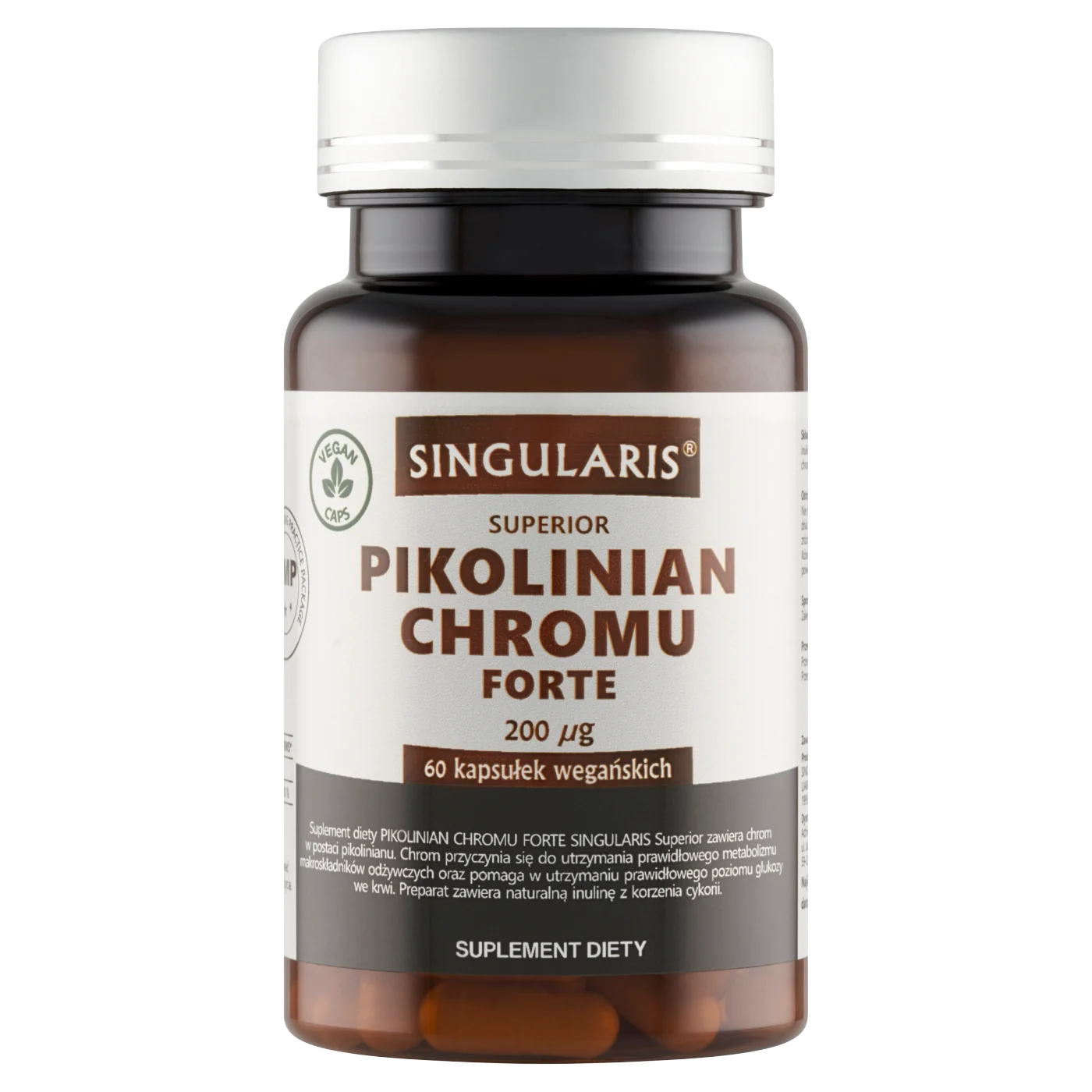 Singularis Superior Pikolinian Chromu Forte 60 kapsułek