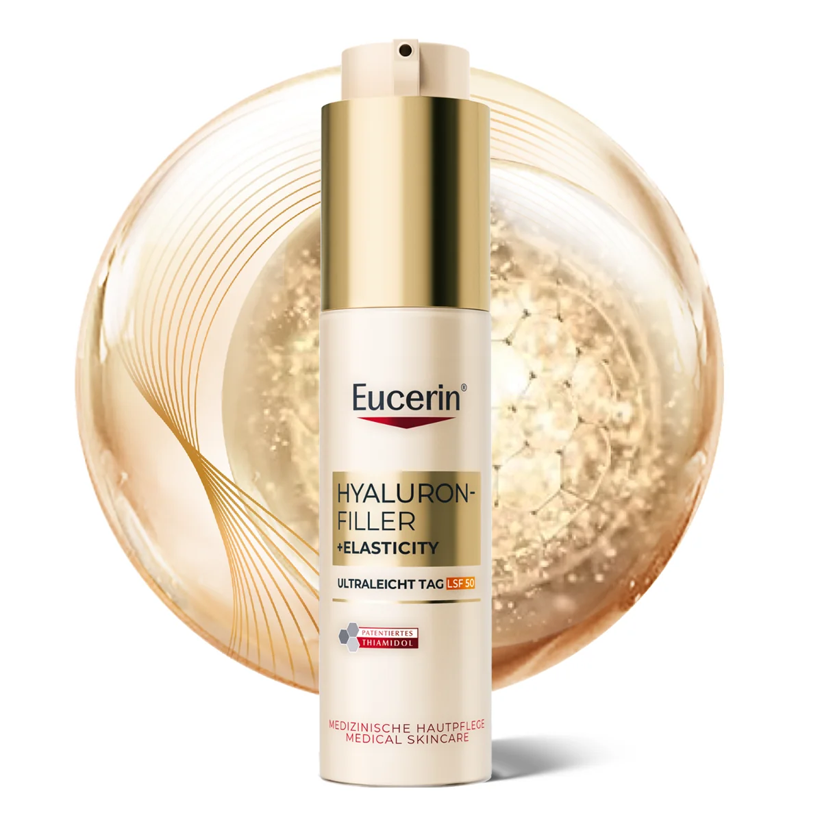 Eucerin Hyaluron-Filler + Elasticity Krem na dzień ultralekki SPF 50, 50 ml