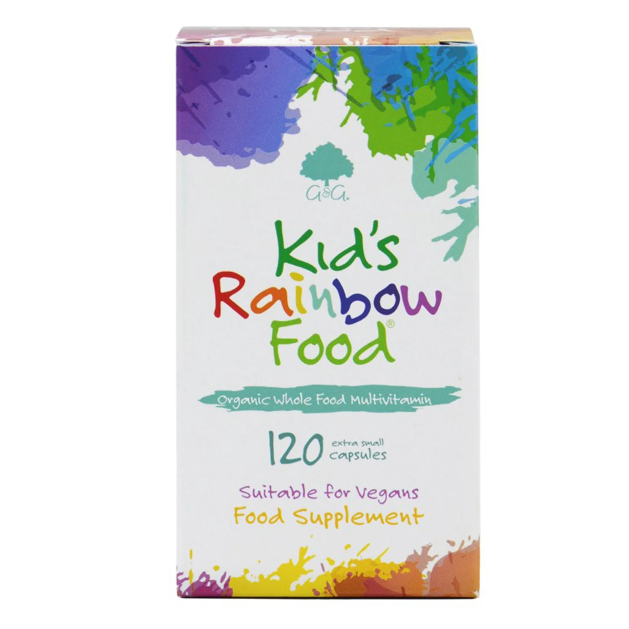 G&G Kids Rainbow Food BIO 120 mini kapsułek