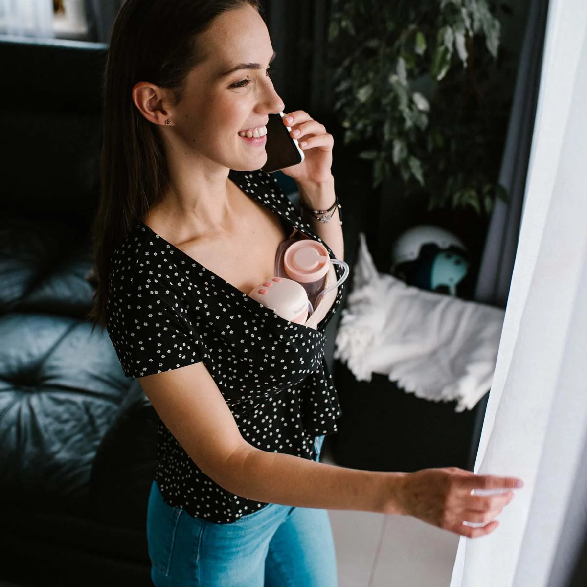 Babyono Twinnny laktator podwójny elektryczny muszlowy, 1 szt.
