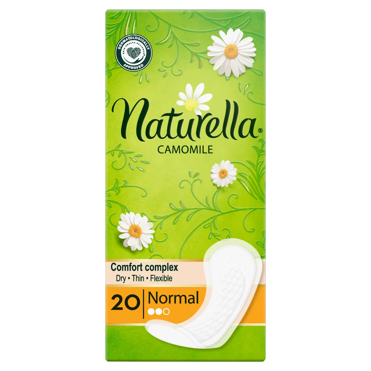 Naturella Normal Camomile, wkładki higieniczne, 20 sztuk