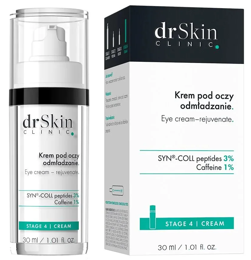 drSkin Clinic krem pod oczy odmładzanie, 30 ml