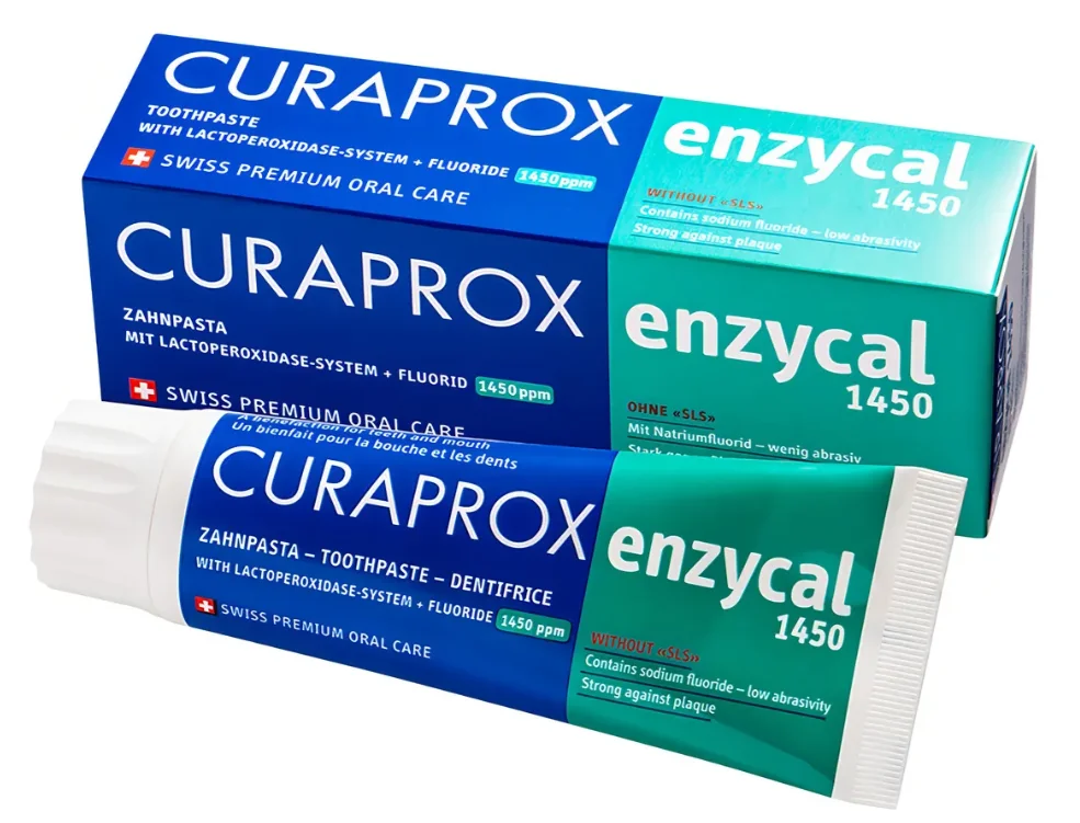 Curaprox Enzycal 1450 pasta do zębów, 75 ml