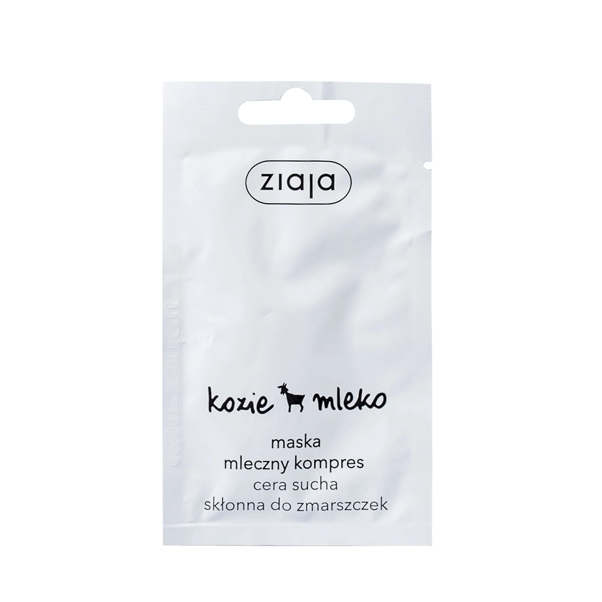 Ziaja Kozie Mleko kompres-maska do twarzy, 1 szt.