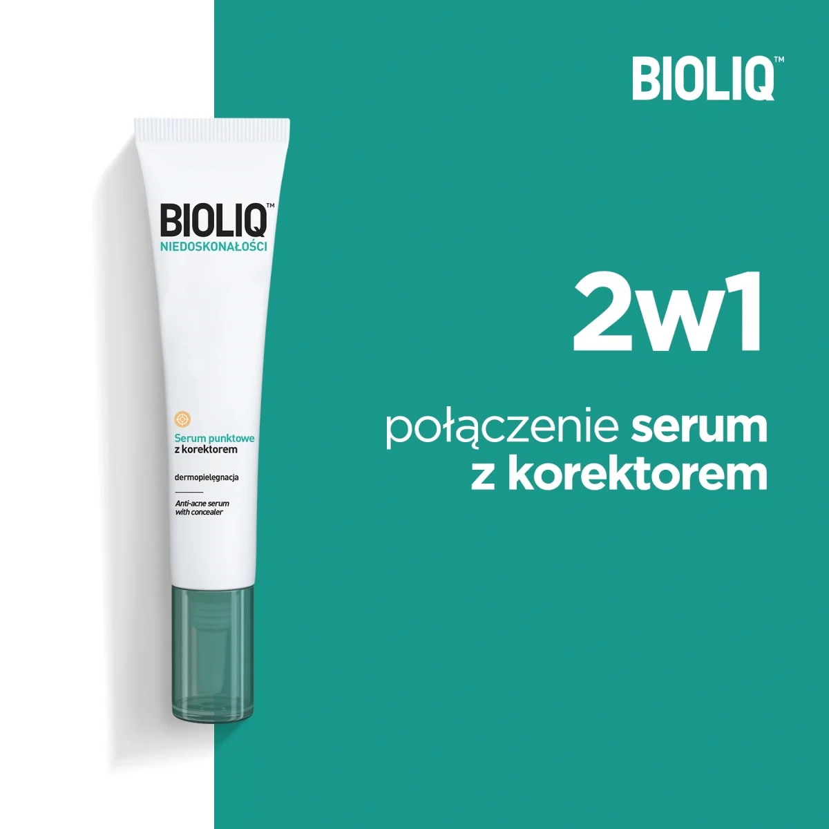 Bioliq Specialist Niedoskonałości serum punktowe z korektorem, 10 ml