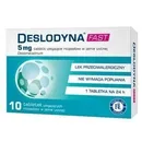 Deslodyna Fast, 5 mg, 10 tabletek ulegających rozpadowi w jamie ustnej