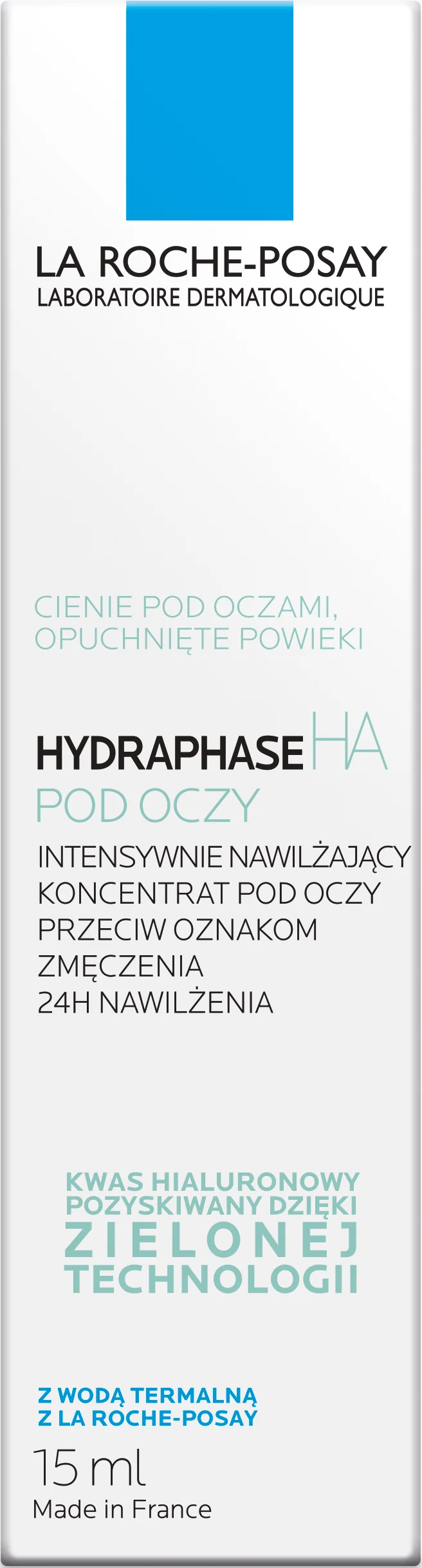 La Roche-Posay Hydraphase Intense żel intensywnie nawilżający pod oczy, 15 ml