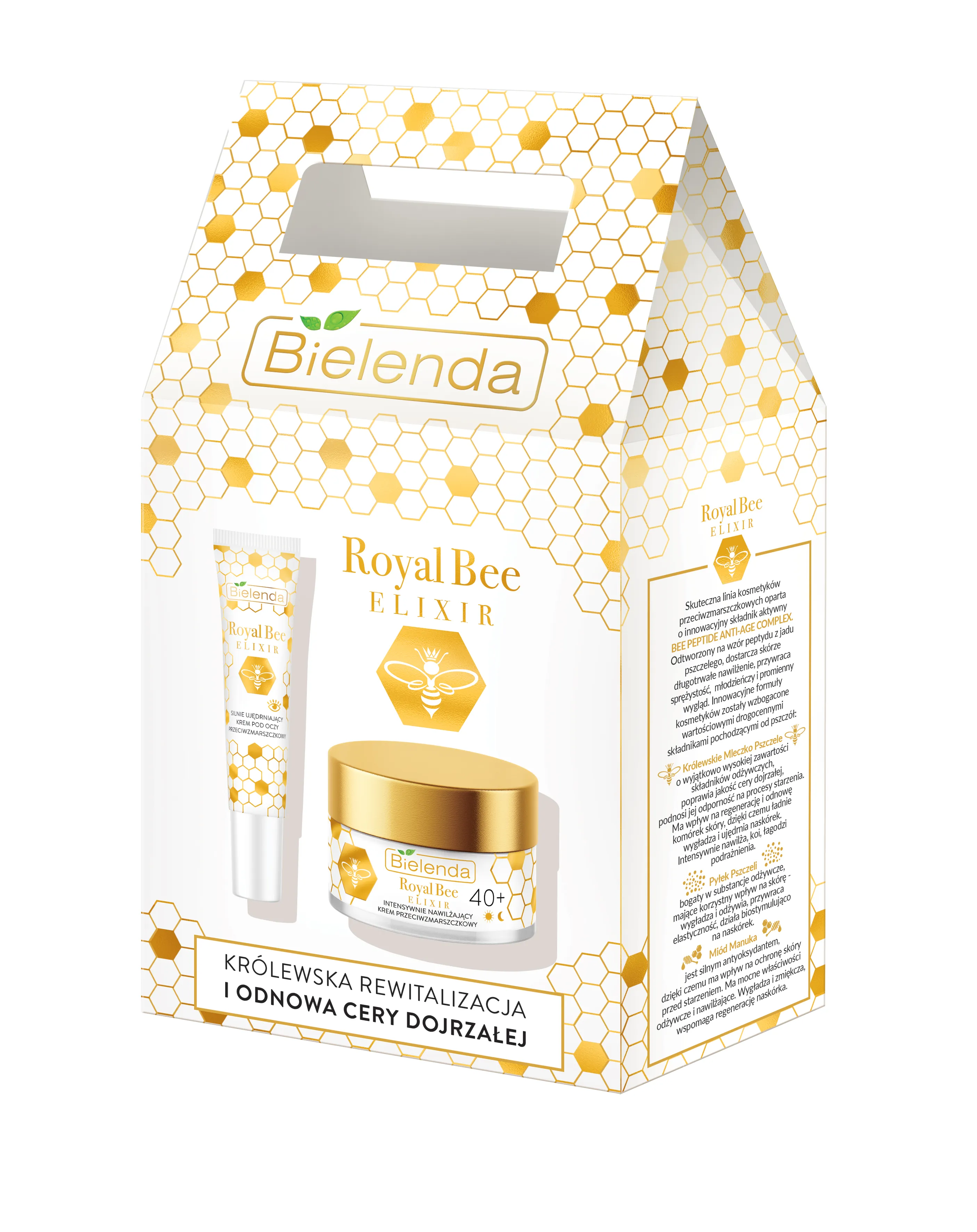 Bielenda Royal Bee Elixir zestaw prezentowy dla kobiet 40+, 1 szt.