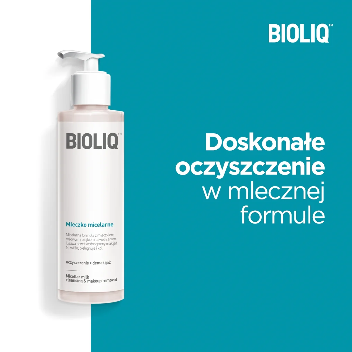 Bioliq Clean mleczko micelarne, 135 ml